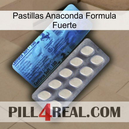 Anaconda Strong Formula Pills 34
